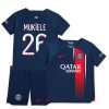 Paris Saint-Germain 2023-24 Mukiele 26 Hjemme - Barn Draktsett